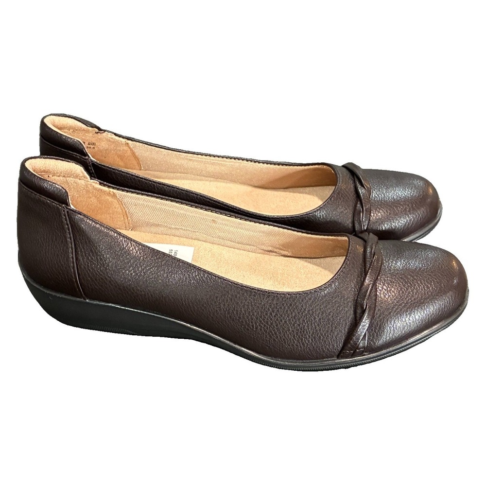 Lifestride Impact Women's Slip On Shoes Brown Size 9 Comfort